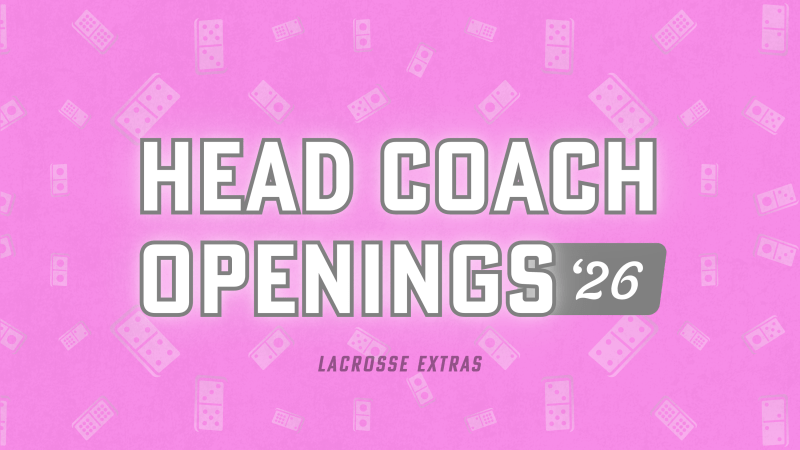 (Graphic/Lacrosse Extras) Head Coach Openings: 2026